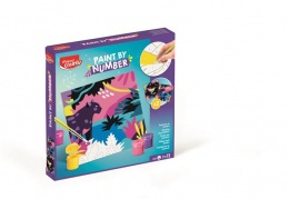 Számfestő készlet, leopárd és madár, MAPED CREATIV "Paint by number"